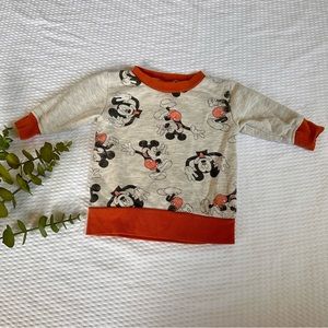 Disney Mickey Mouse sweatshirt -12m